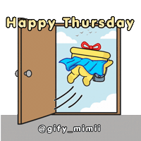 Jueves Happy Thursday Sticker