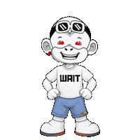 Wait What Waiting Sticker by Zhot