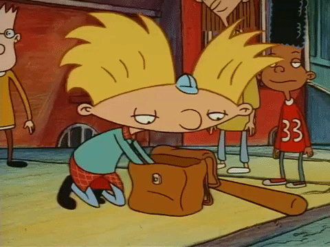 hey arnold nickelodeon GIF