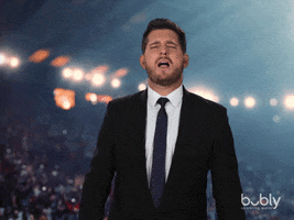 Michael Buble No GIF by bubly
