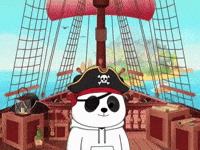 Pirate Treasure GIF by Pandu Pandas