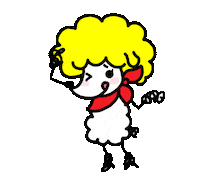 Sakura Poodle Sticker