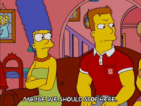 Season 17 Stop GIF by The Simpsons