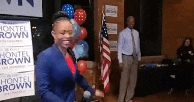 Happy Victory Speech GIF by GIPHY News