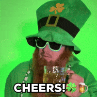 St Patricks Day Party GIF by Luke Westen