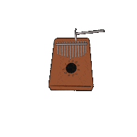 BenandBart music tuning kalimba benandbart Sticker