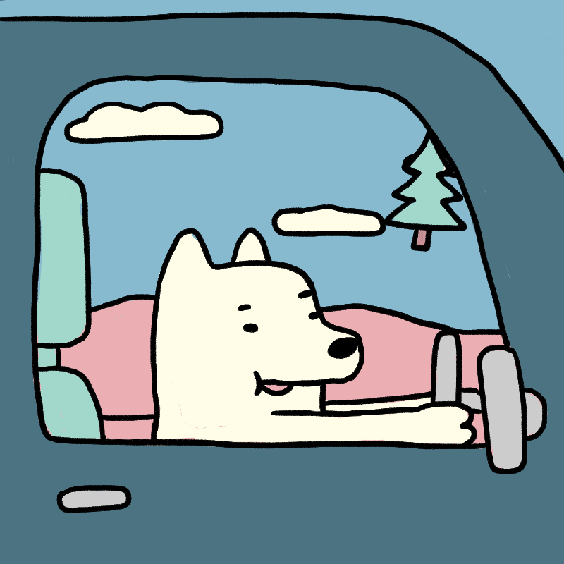 happy road trip GIF by Percolate Galactic