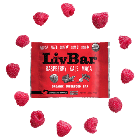 livbars healthy snack organic superfood Sticker