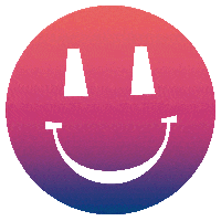 Kind Smile Sticker by Zetafonts Type Foundry