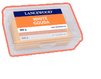 Lunchbox Gouda Sticker by Lancewood