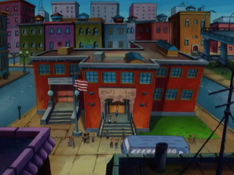hey arnold nicksplat GIF