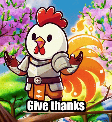 Give Thanks Gratitude GIF by Zorooster