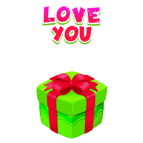 I Love You Surprise Sticker by Lucas and Friends by RV AppStudios