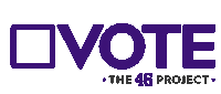 Voting Election 2020 Sticker by The 46 Project