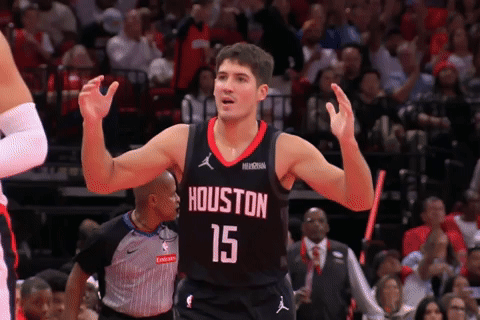 aaronpkp three rockets houston rockets mba GIF
