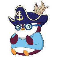 Wake Up Dreaming Sticker by Pudgy Penguins