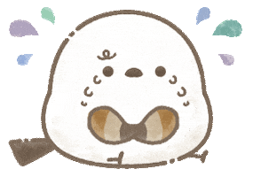 nakasan_ms giphyupload bird かわいい 鳥 Sticker