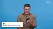 Luke Evans Twitter GIF by BuzzFeed