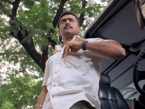 Suriya Smoke GIF by Magic Man Gifs
