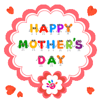 Happy Mothers Day Sticker by binibambini