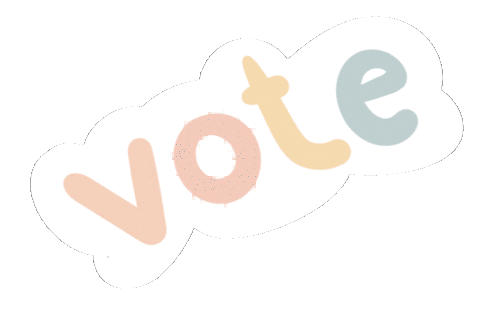 Rainbow Vote Sticker