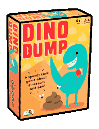 Dino Dump Sticker by Big Potato Games