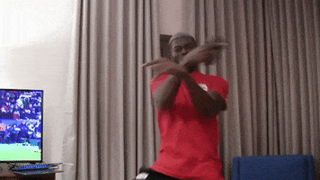 jerome onguene dancing GIF by FC Red Bull Salzburg