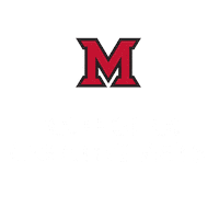 Miami University College Sticker
