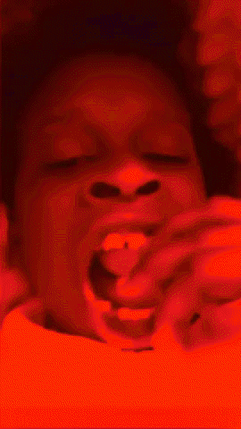 Kingstarr giphyupload chewchewch3w funny chewing kid crazy chew kid GIF