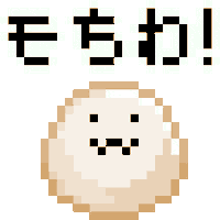 Futwo pixelart hello hi japanese Sticker