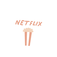 Netflix Watching Tv Sticker