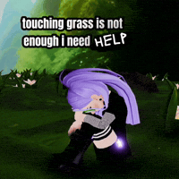 Decentraland touch touch grass dcl decentraland GIF