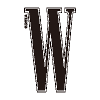 Logo Magazine Sticker by W Korea