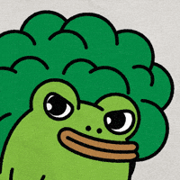froccoli meme crypto silly glasses GIF