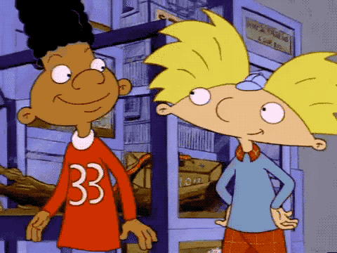 hey arnold nickelodeon GIF
