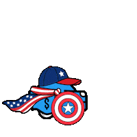 Independence Day Car Sticker by Wheelzy