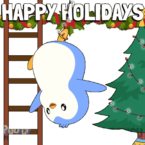 Merry Christmas Sticker by Pudgy Penguins