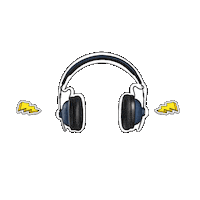 Panasonic_RUS music headphones panasonic lovemusic Sticker