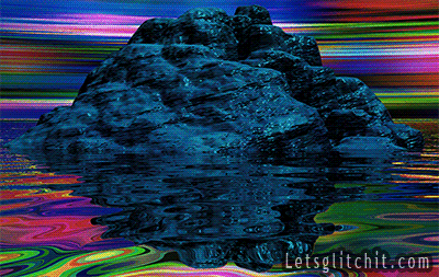 Glitch Art Island GIF by LetsGlitchIt