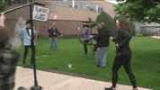 run running GIF by WGN Morning News