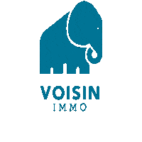 VoisinImmo elephant immobilier immo voisin Sticker