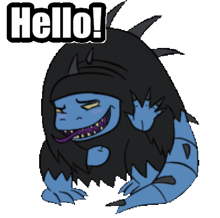 Wave Hello Sticker