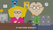 serious mr. mackey GIF by South Park 