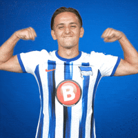 Football Muscle Up GIF by Hertha BSC