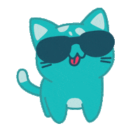 Kleptocats Sticker by HyperBeard