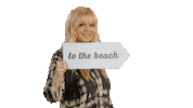 To The Beach Strand Sticker by sat1