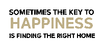 Sometimes The Key To Happiness Is Finding The Right Home Sticker by Century 21 Midlands