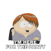 Party Partying Sticker by South Park