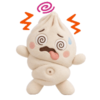 maskoai reaction panic stressed anxious Sticker