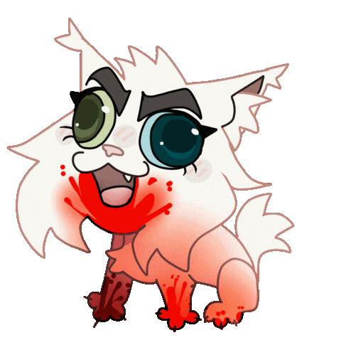 Angry Halloween Sticker
